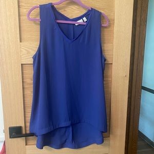 14th and Union, Purple High/Lo Tank, Sz L